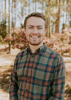 College and Youth Director
sam@cccwnc.com

Sam has been attending Christ Community Church since his family began attending in 2005. After growing up as part of the youth group he attended UNCW while serving in various ministries around CCC ranging from volunteer tutor to working as an intern with the youth. Sam met his wife Haleigh early on in college as they served together in the tutoring program at Greenfield Village and with the youth. They were married in 2019 and have continued to attend and serve at CCC together. Sam has spent the last two years teaching Bible Survey and Anatomy and Physiology at Coastal Christian High School and will be coming over from CCHS to join us full-time this summer to work with the college and youth ministries here at CCC as he begins seminary online.